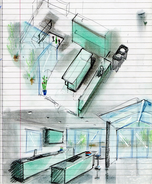kitchen sketch 09