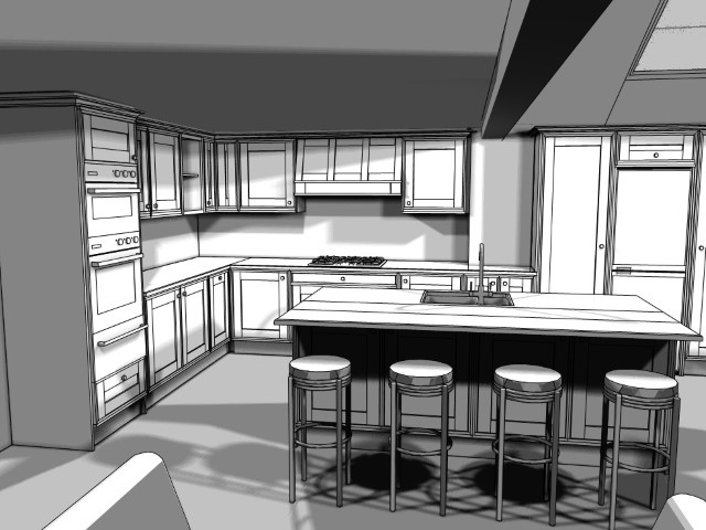 kitchen sketch 13