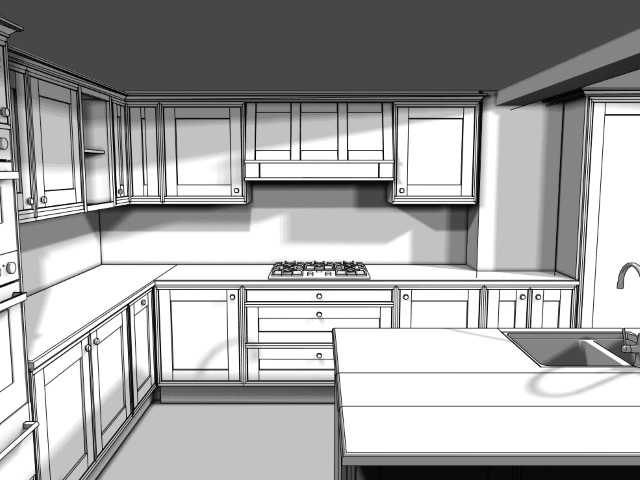 kitchen sketch 14