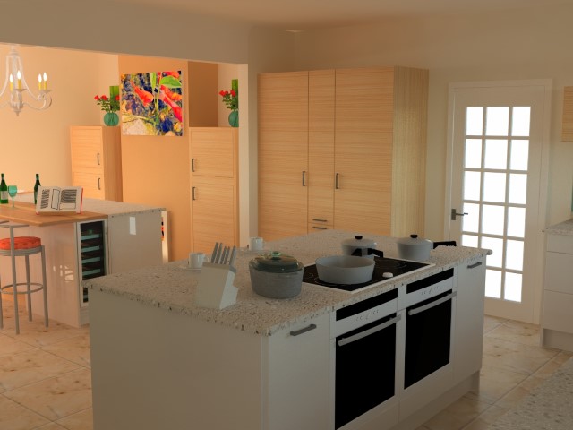 kitchen rendering 13