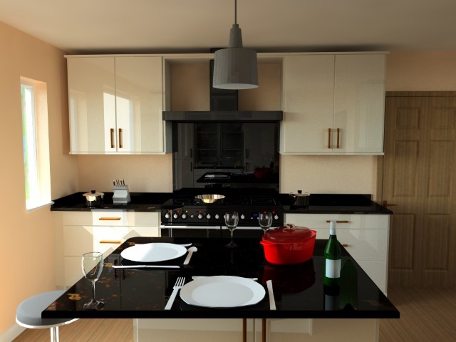 kitchen rendering 25