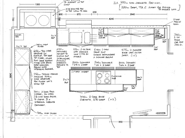 kitchen detail drawing 10