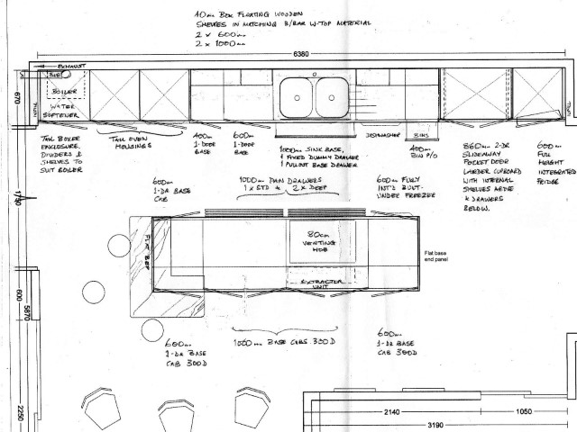 kitchen detail drawing 12