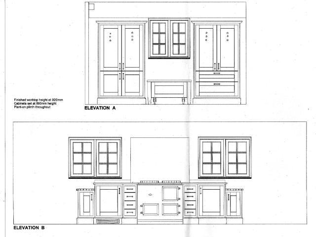 kitchen detail drawing 15