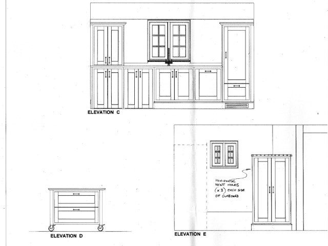 kitchen detail drawing 16