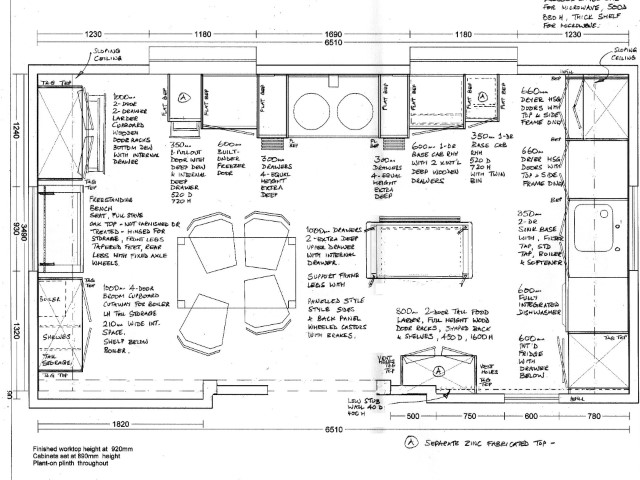 kitchen detail drawing 17