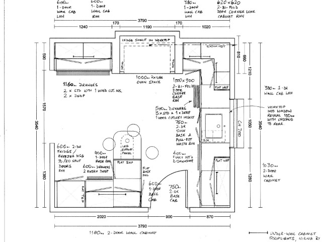 kitchen detail drawing 19