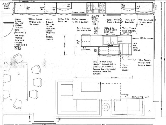 kitchen detail drawing 21