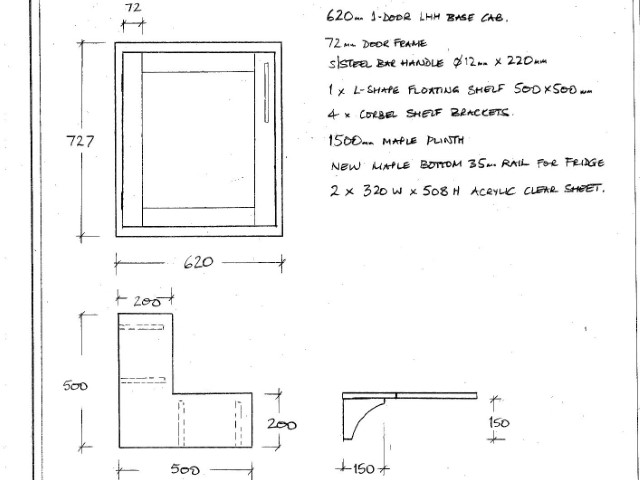 kitchen detail drawing 22