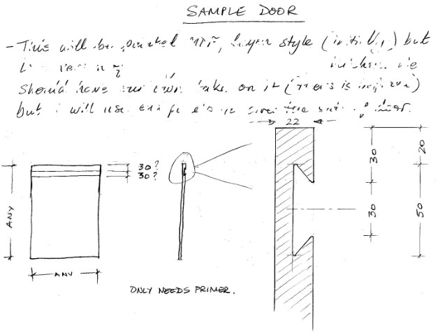 kitchen detail drawing 23