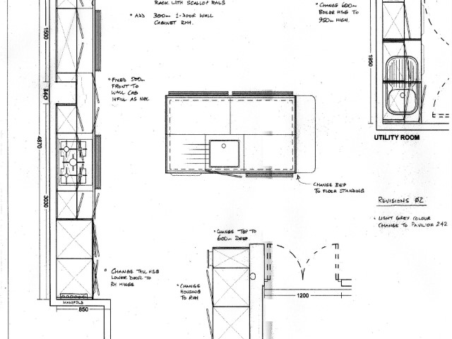 kitchen detail drawing 26